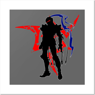 Berserker Silhouette Posters and Art